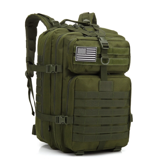 Standard backpack equipment for the military