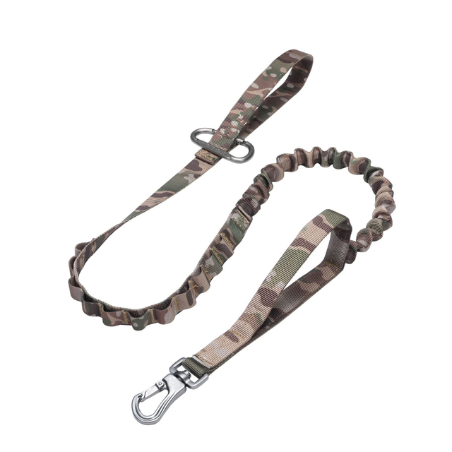  Tactical Quick Release Bungee Dog Leash 