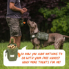  Dog Treat Training Pouch with Access To Snacks Toys