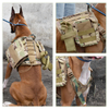 Tactical Adjustable Military Dog Harness with Pouches