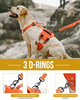 No Pull Tactical Dog Harness for Walking Hiking Training