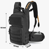 Military Molle Water Backpack for Hiking (No Water Bladder Included) #B245