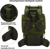 Tactical Backpack with Internal Frame And Rain Cover Waterproof Rucksack #B50152