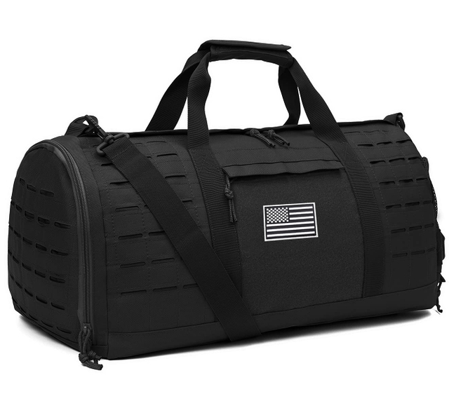 40L Military Tactical Duffle Bag For Men Sport With Shoe Compartment #B035