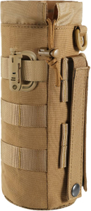 Tactical MOLLE Water Bottle Pouch with Military Water Bottle #P4486