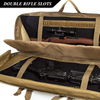 Tactical Double Long Rifle Case Pistol Gun Bag for Hunting Shooting#B563