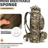 100L Camping Hiking Backpack Molle Rucksack Military Camping Backpacking Daypack #B0015