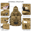 Tactical Sling Military MOLLE Crossbody Pack Chest Shoulder Backpack #B031