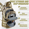 Tactical Molle Hydration Pack Backpack with 2L BPA-Free Leak-Proof Water Bladder #5864