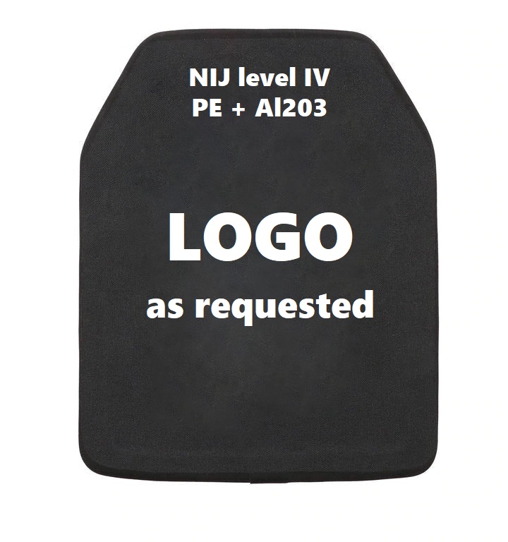 Level IV Ballistic Plate (PE + Al203) NIJ .06 Certified