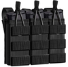 Open-Top Triple Stacker Magazine Holster Rifle for AR-15 M4 M14 M16 G36 HK416 Magazines#B2452