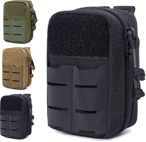 Small Molle Pouches Tactical Multi-Purpose EDC Utility Duty Belt Pouch #B5623