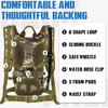 Tactical Hydration Pack with 2L Leak-Proof Water Bladder for Cycling #B1542