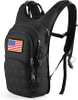 Tactical Molle Hydration Pack Backpack with 2L BPA-Free Leak-Proof Water Bladder #5864