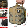 Military IFAK Medical Bag Outdoor Emergency Survival Kit Quick Release Design #B4581