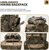 100L Camping Hiking Backpack Molle Rucksack Military Camping Backpacking Daypack #B0015