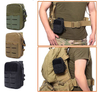 Small Molle Pouches Tactical Multi-Purpose EDC Utility Duty Belt Pouch #B5623