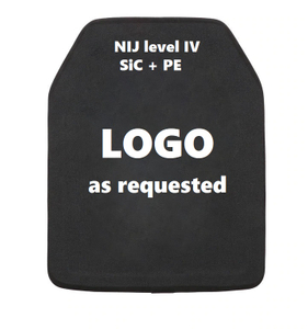 Level IV Ceramic Plate (SiC + PE) NIJ .06 Certified