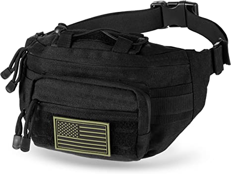 Tactical Fanny Pack Edc Conceal Carry Waist Bag #B5685