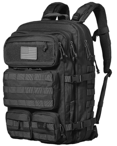 50L Tactical Backpack - 2.4x Stronger Work & Military Water Resistant Molle Backpack #B003