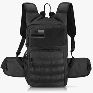Military Molle Water Backpack for Hiking (No Water Bladder Included) #B245